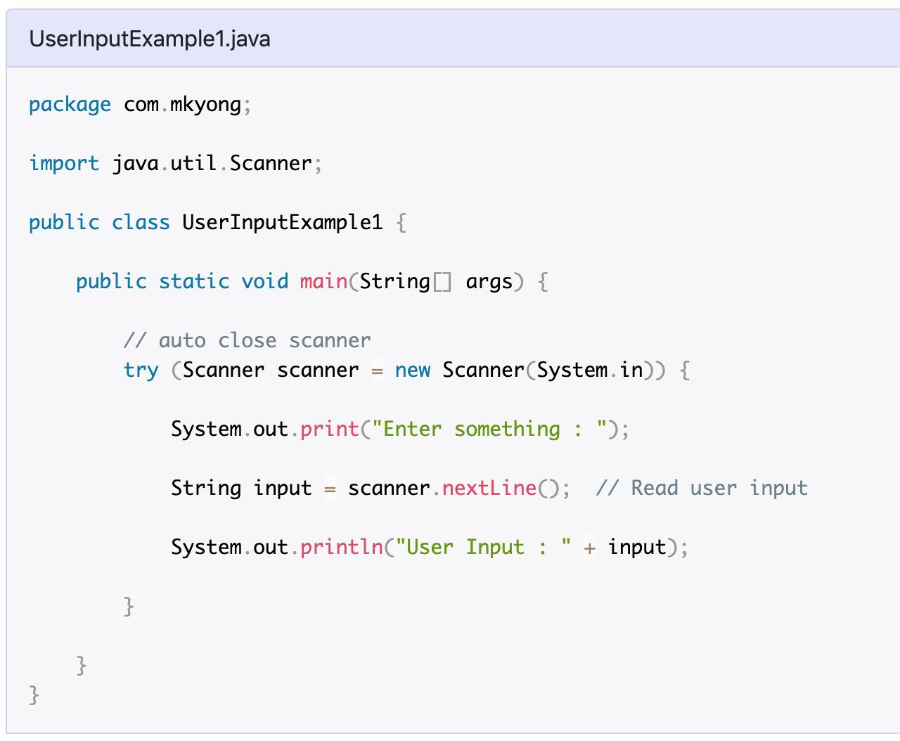 Java on twitter how to get user input in java mkyong https t co 