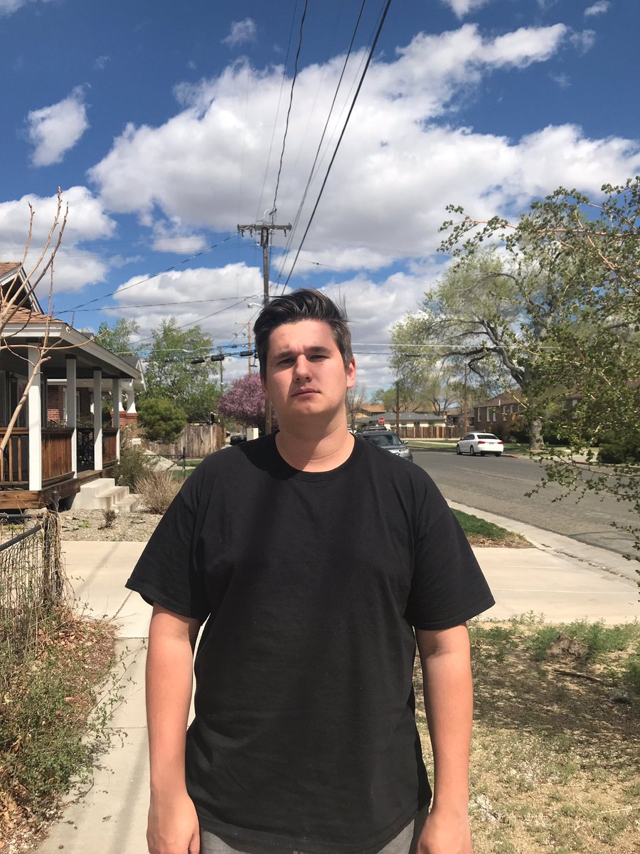 ashley_witucki's tweet photo. Lane Drasbek is a junior at the University of Nevada, Reno. He is majoring in Journalism with a minor in Communications. He enjoys seeing all the diverse individuals he encounters on campus every day! #JOUR320 https://t.co/UbGP9pwVdW