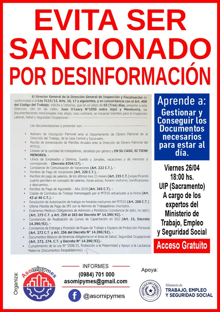 Les esperamos a todos los quieran saber un poco más!!!