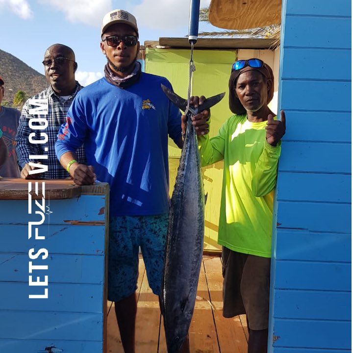LetsFuzeVI's tweet photo. Today’s catch from the annual Wahoo Fishing Tournament in Virgin Gorda! #LetsFuzeVI #FUZE #FuzeNetwork #Inform #Entertain #VirginIslandsFestival #VirginGordaEasterFestival #EasterFestival #Easter #VICulture https://t.co/2DvxvmYfO2