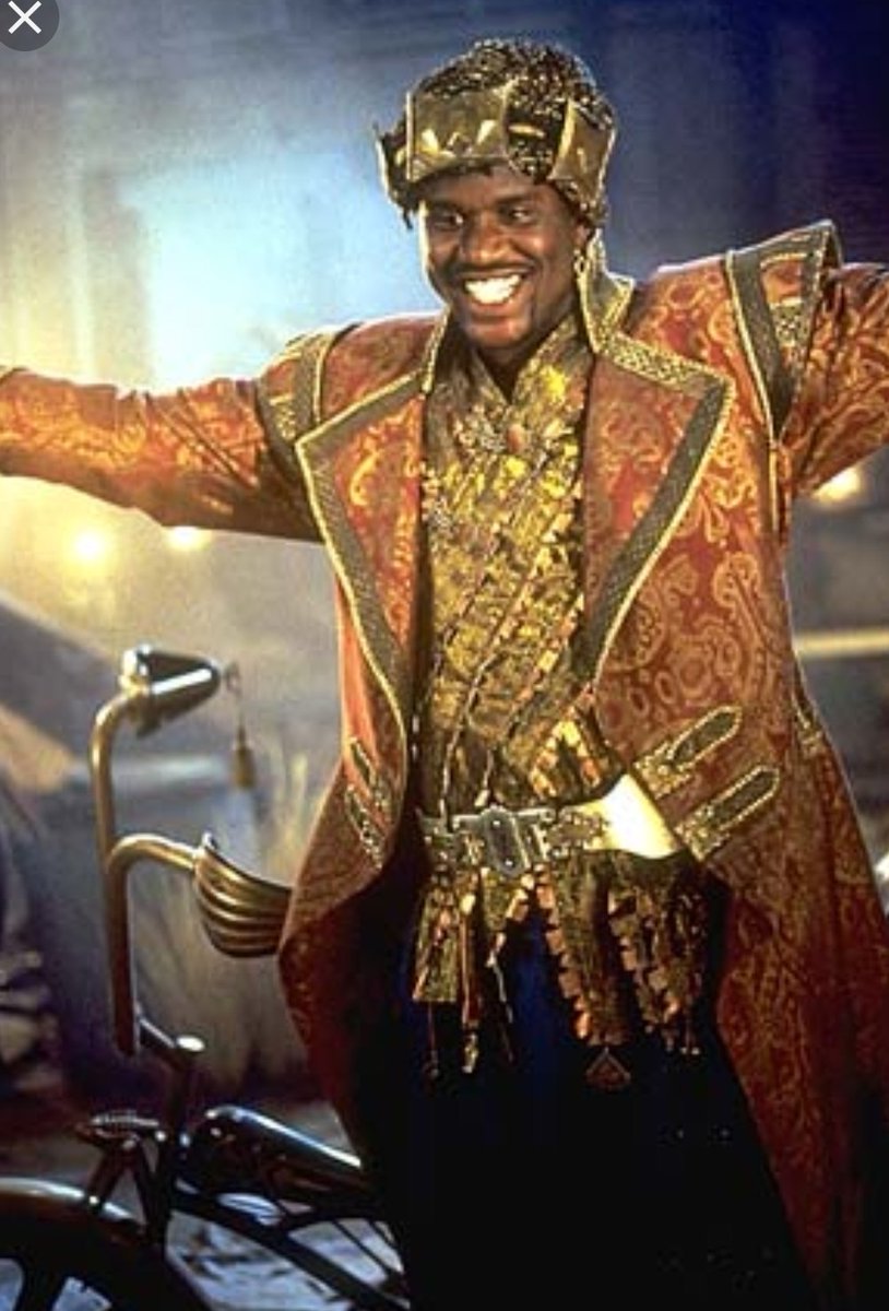 Why is @NBAonTNT playin like this hasn't been <a href="/SHAQ/">SHAQ</a> fit since 96? #Kazaam