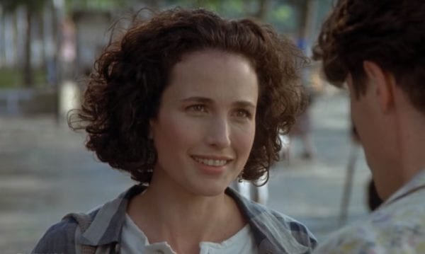 Happy birthday Andie MacDowell. Her charm in Four weddings and a funeral seems inmarcesible. 