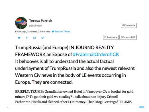 LOrion's tweet photo. AND for those who missed it... TRUMP ’s Fraternity now has a new Conceptualization .. #FOICK #FraternalOrderofICK https://t.co/W4XL7nRCO3 NOTE: #FOICK is major global promoter of #chaos, #maledominionism, #misogyny #racism, #homophobia . ALL #LGBTQ #LGBTI #metoo @maddow @cnni https://t.co/iGYjqwbV7I