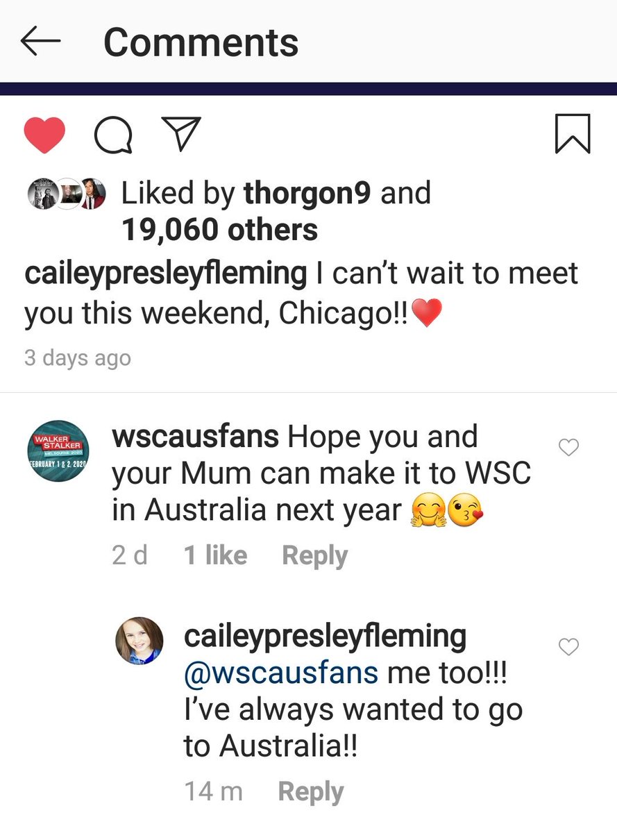 WSCAusFans's tweet photo. 🤞that this happens #WSCAustralia2020 #WSCSydney2020 #WSCMelbourne2020 #caileypresleyfleming #twd #twdf #wsc #judithgrimes @WalkrStalkrCon https://t.co/iSuTTRvAWY