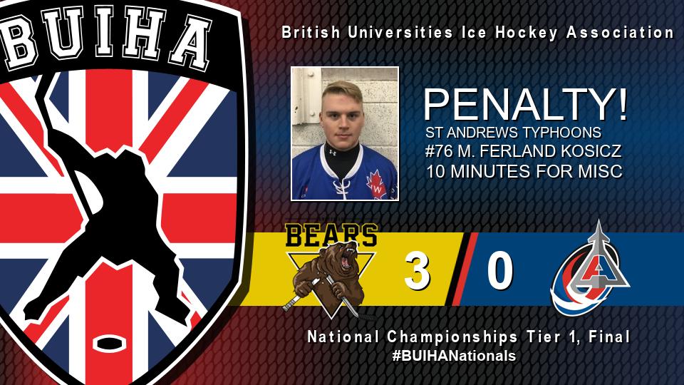 BUIHA Live (@buihalive) on Twitter photo π¨ PENALTY @StATyphoons! π¨
βΉ No: 76
β° 10
π MISC
β± 45:00
π <a href="/SheffieldBears/">Sheffield Bears</a> 3-0 @StATyphoons π
#BUIHANationals π¨ PENALTY @StATyphoons! π¨
βΉ No: 76
β° 10
π MISC
β± 45:00
π <a href="/SheffieldBears/">Sheffield Bears</a> 3-0 @StATyphoons π
#BUIHANationals
