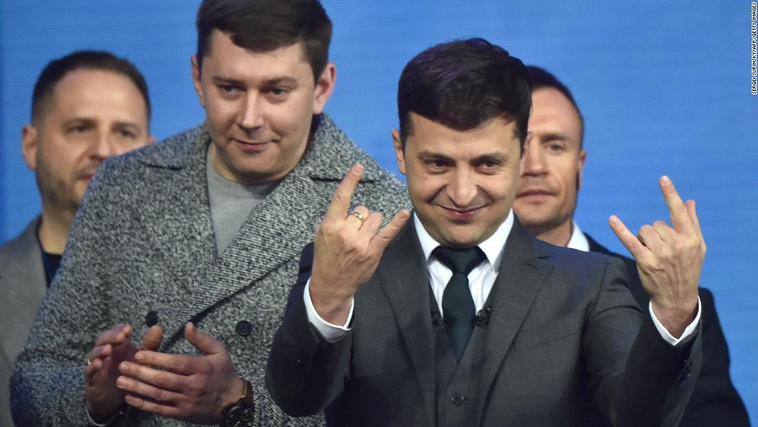 Volodymyr Zelensky played Ukraine's president on TV. Now it's a reality.
cnn.it/2XAPVfh