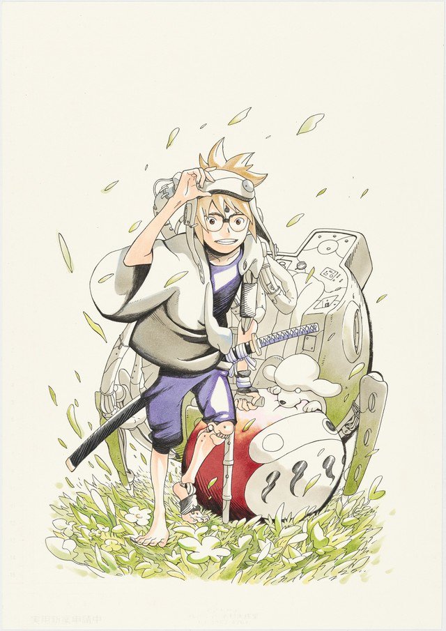 comic_natalie's tweet photo. 岸本斉史原作の「サムライ8 八丸伝」、平成最後のジャンプに予告編を掲載
https://t.co/2ezCRrEjqr https://t.co/ParjzzsYpY