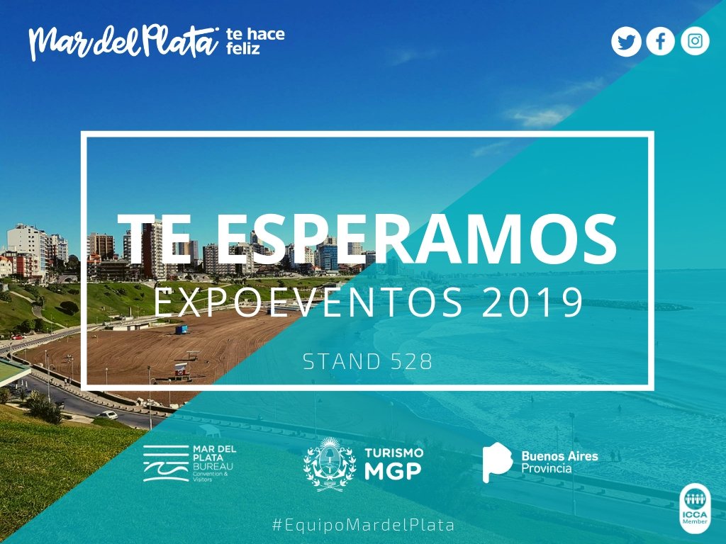 mardelplata's tweet photo. #MardelPlata posee todo para tu próximo evento✍️
✔️infraestructura
✔️logística
✔️miles de plazas hoteleras
✔️gastronomía con cientos de restaurantes
✔️recursos humanos capacitados
✔️recreación
✔️servicios
Del 24 al 26/04, te esperamos en el #Stand528 de @ee_latam https://t.co/Wa6jeIlbBR