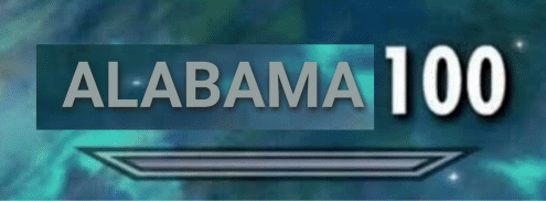 Al ll. Алабама 100. Alabama mem. Auget al 100. Not Alabama 100%.