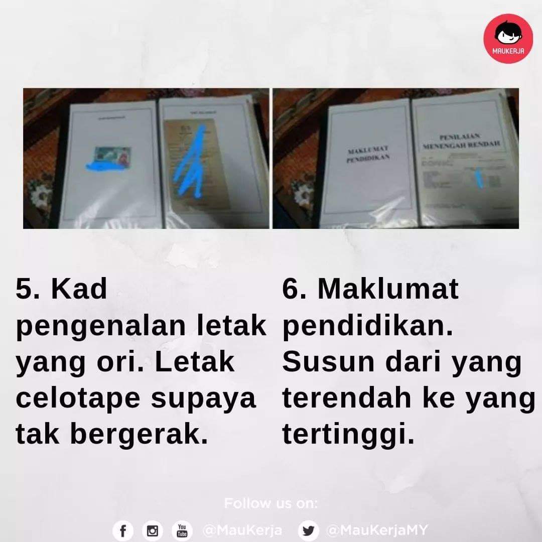 Resume Kreatif On Twitter Tips Susun Sijil Dgn Betul Sbelum Pergi Interview Kredit Maukerja Malaysia Https T Co Hjaduxl23k Twitter