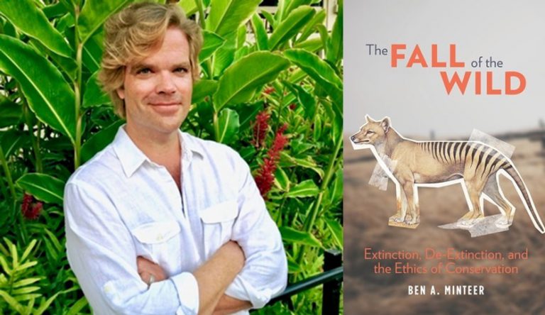 ColumbiaUP's tweet photo. With #biodiversity decreasing, ethical dilemmas multiply. #EnvironmentalEthics professor #BenMinteer challenges humanity’s responsibility for #EarthPreservation in this Q&A about THE FALL OF THE WILD https://t.co/8TbS6WbKvN #EarthDay #Extinction #Wildlifepreservation https://t.co/3GD0etvAUU
