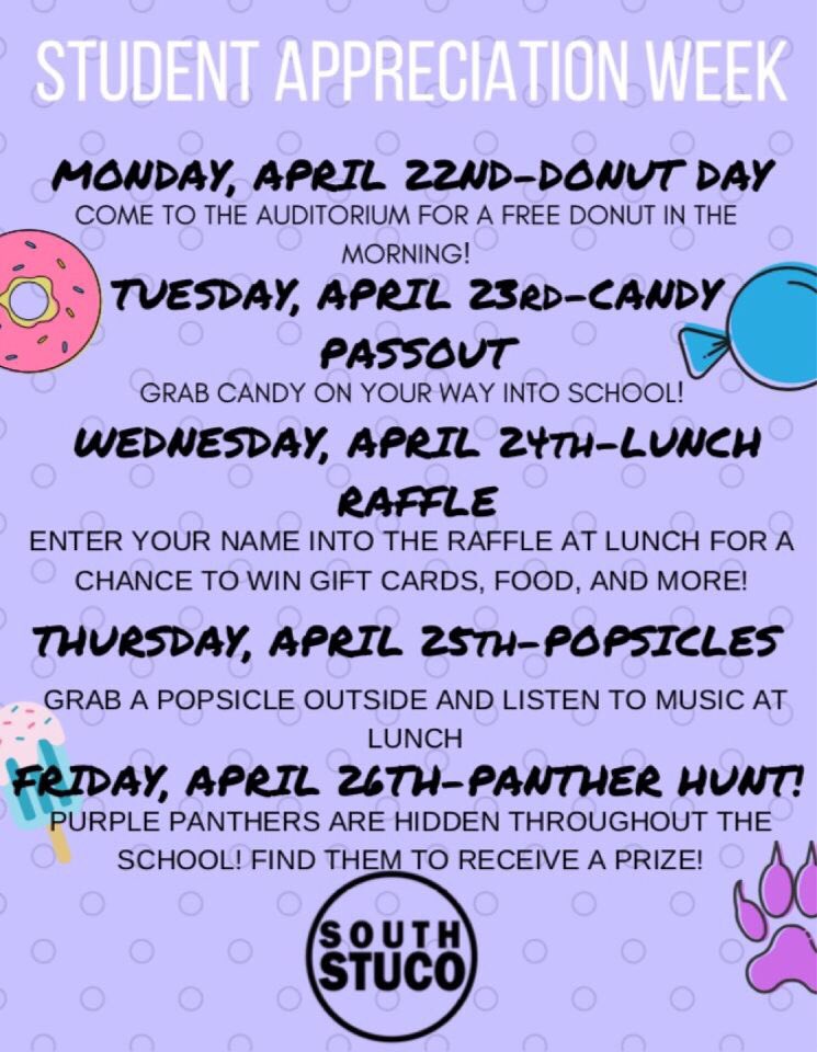 Let us appreciate you! Take a look at the things Stuco wants to give you this week