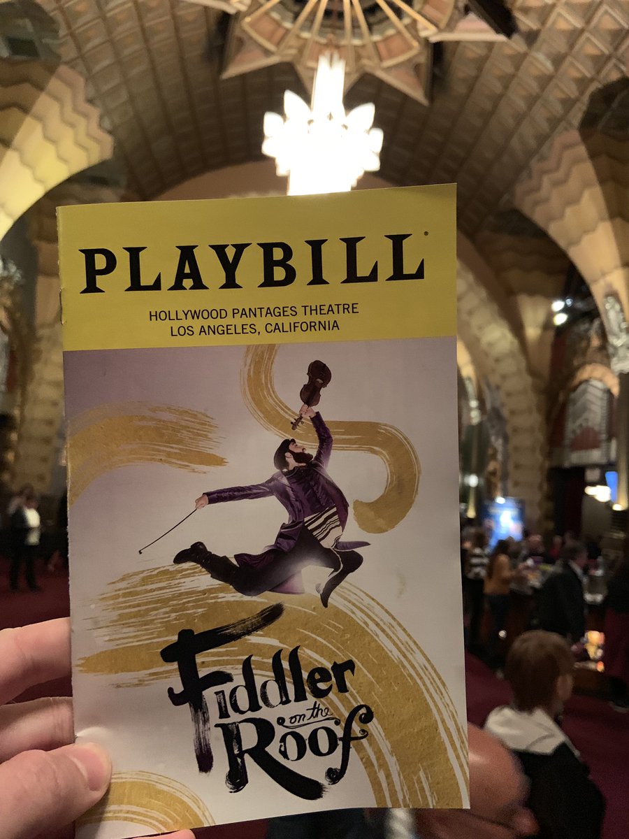 Park_Journey's tweet photo. Wouldn’t you know, we’re celebrating Easter at the @Pantages seeing my second favorite musical. Bonus internet points if you can guess my favorite. - Gregg #FiddlerBroadway #FiddlerOnTour https://t.co/zzFbvwNgHZ