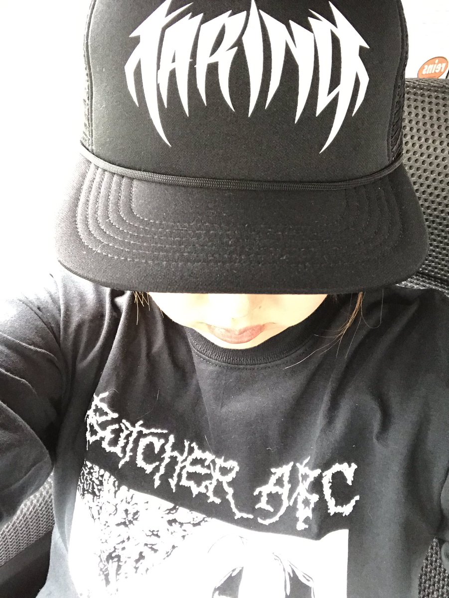 0086haruka's tweet photo. 今日は、普段着で出勤可能だったので、グラインドコーデ！
#butcherabc 
#TARING https://t.co/CH6UC0qJ87