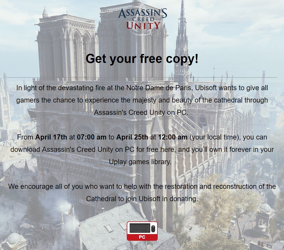 Assassin's Creed Unity, PC - Uplay