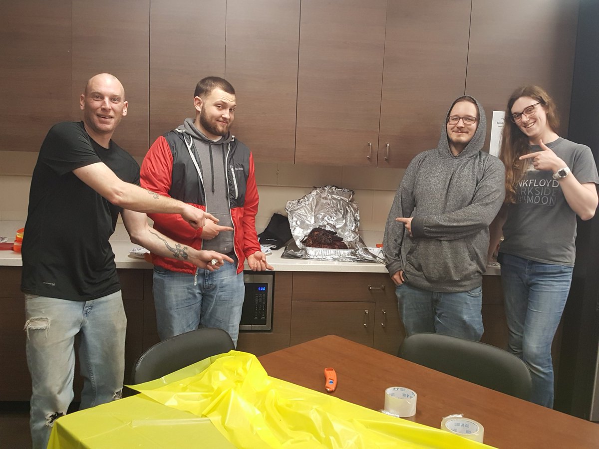 Easter Sunday ham for the overnight crew! <a href="/HD6215/">Home Depot Waterford</a> <a href="/JasonArigoni/">Jason Arigoni</a> <a href="/maryanne_stl/">Maryanne St. Laurent</a>