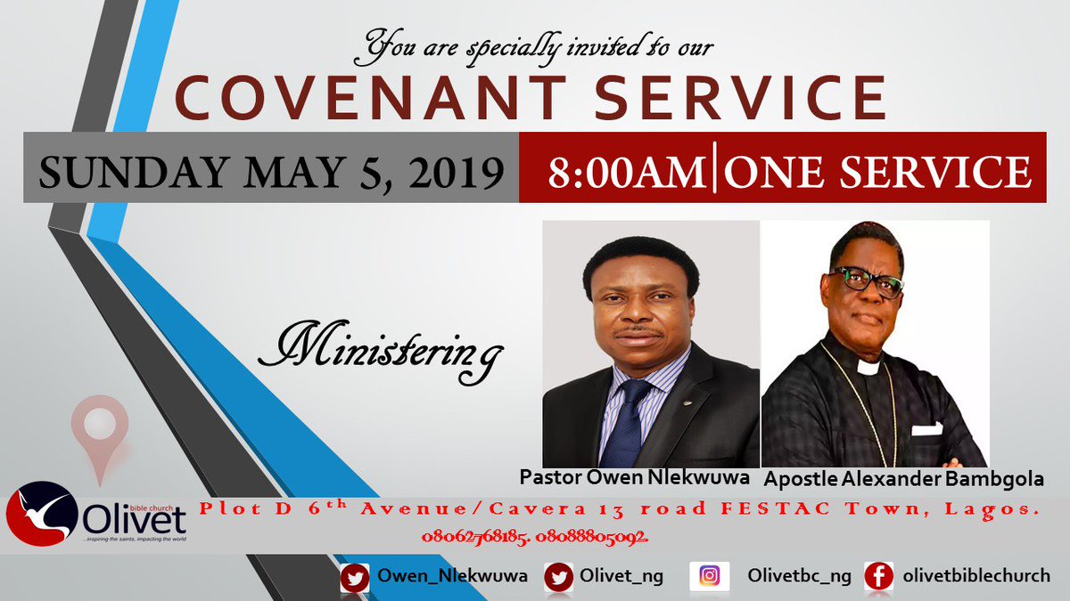olivet_ng's tweet photo. Something is about to ERUPT in FESTAC TOWN......Sunday May 5, 2019 #CovenantService #OneServiceOnly @PastorJoy4 @ChurchEvents360 @iogunna @Owen_Nlekwuwa @Sir_Uzo @osumuochijioke1 @danvowa @FestacCommunity @festaconline @ChurchEventsNG @ApostleBamgbola @vivian_oriere https://t.co/EGRZ5V2rpD