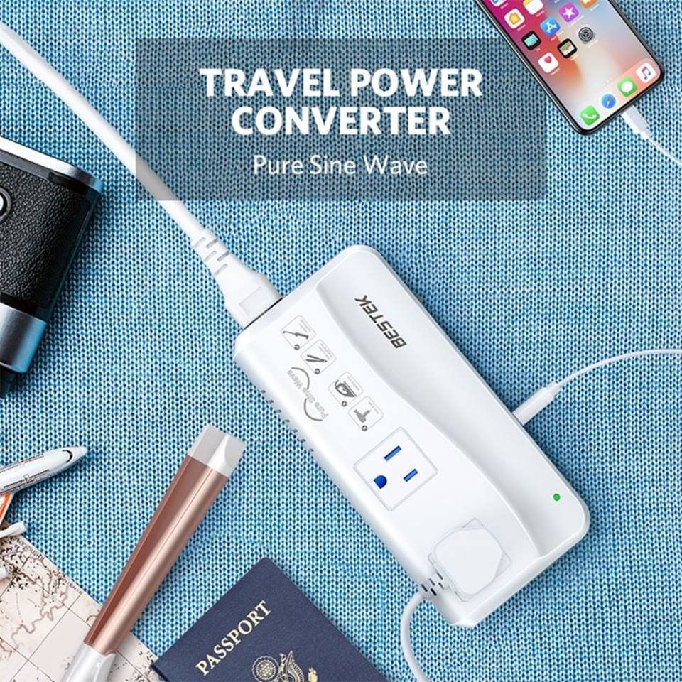 BestekGlobal's tweet photo. Are you in need of a power converter to make sure you can plug in all of your devices while traveling? #BESTEK has your solution with our Power Converter for International Travel. More info below
https://t.co/GB7ao2YMJY https://t.co/G6PgUpSxgU
