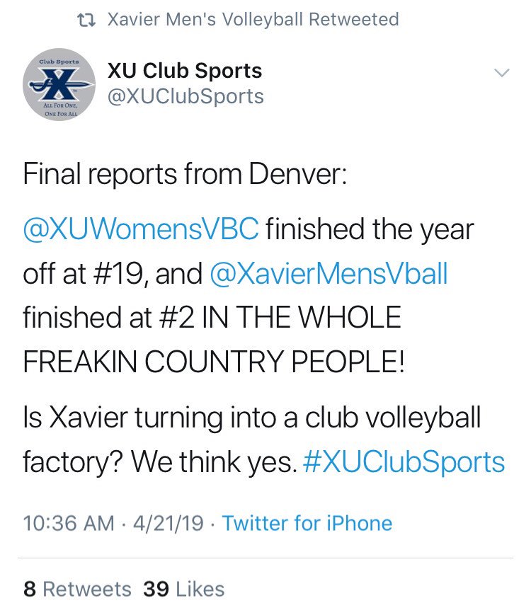 UD Men's Volleyball tweet media