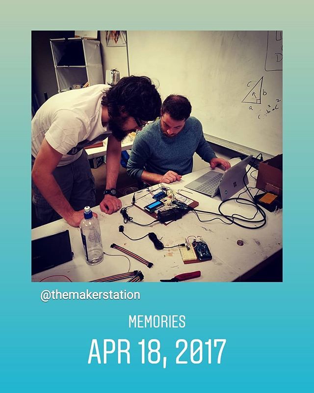 TheMakerStation's tweet image. Memories
#arduino #raspberrypi #devbug #diy #makersgonnamake #makerstation #marietta #makerspace bit.ly/2URcIGz