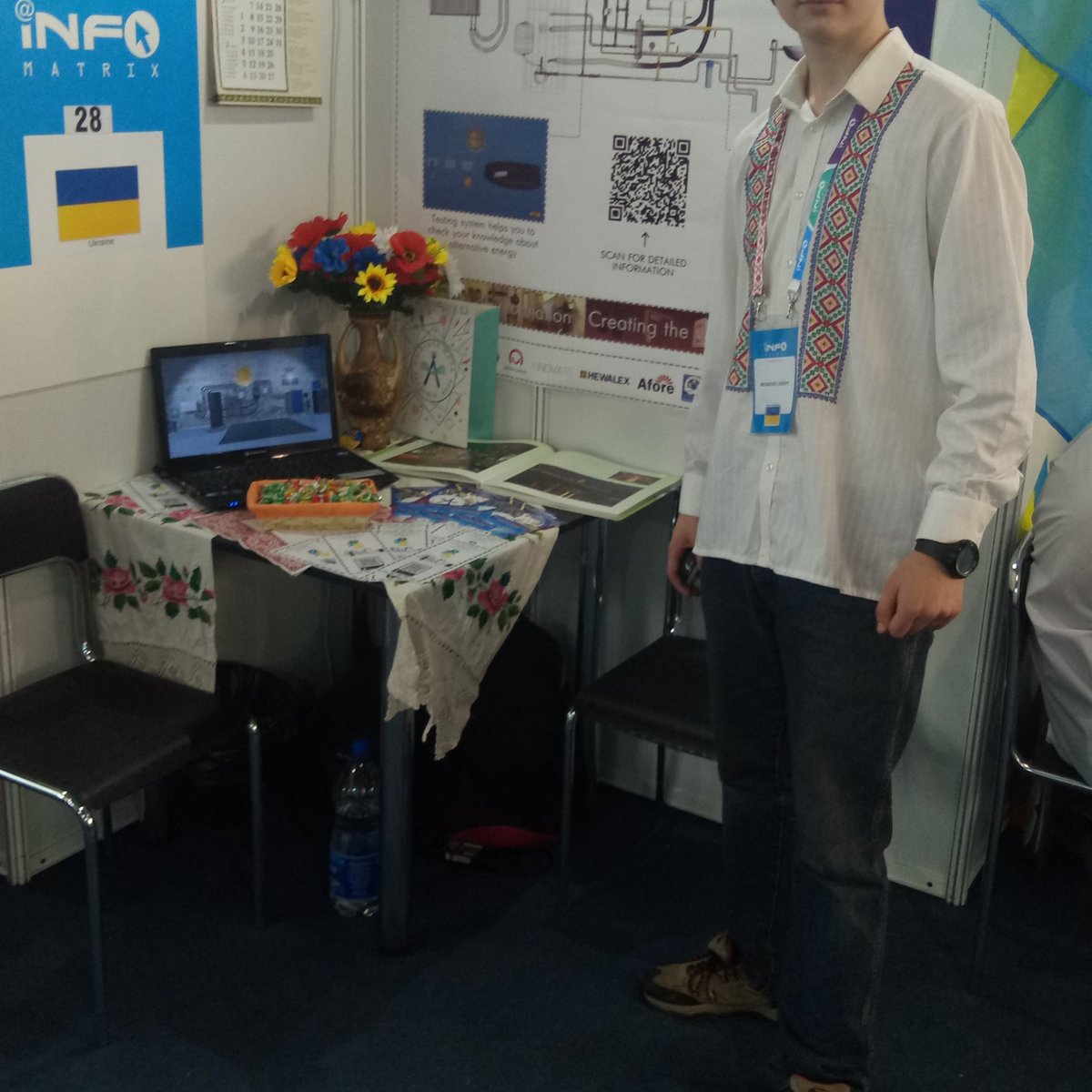 This year Ukraine presented the most ambitious project of this year dedicated to renewable energy systems. #infomatrix2019 #RenewableEnergy #Ukraine #kman