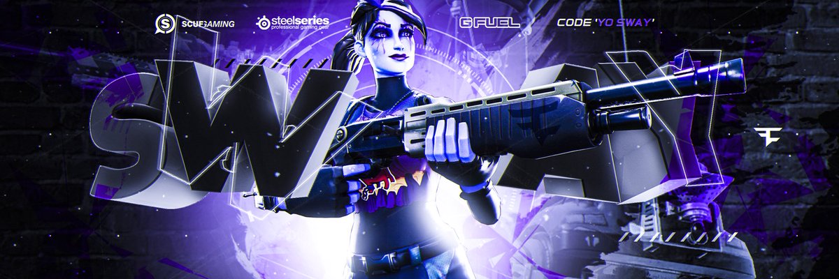 Header for @FaZeSway 
“Sway”

🔥or🔥?
Likes and Retweets appreciated ❤️🔁

Credit to-
Inspired by my boy @AggroMynt 
Render used made by: <a href="/vSnahger/">Snags 🤠</a> 

Grinding everyday to get better 💪🏽💯
AggroKir🌋🔜
(Feedback appreciated)
