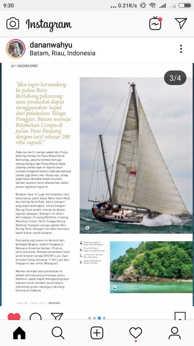 NongsaPoint's tweet photo. Now you can read about Neptune Regatta 2019 at Sriwijaya Magazine at Sriwijaya Airplanes
.
Writing by @dananwahyu .
So proud of you 😄
.
#nongsapoint #jalan2cuap2 #wonderfulindonesia #jelajahbatam #semuatentangbatam #indonesia #singapore #yacht #tourism #sriwijayaair https://t.co/HcoKZxn3LX