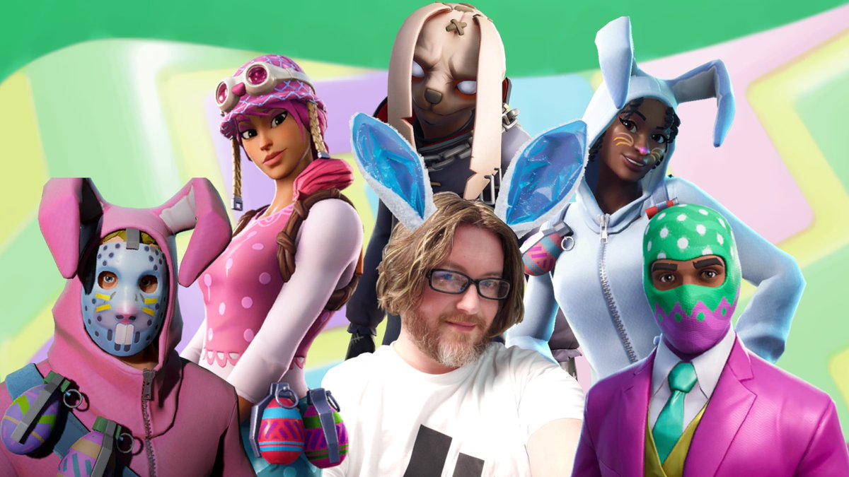 aoaGEEK's tweet photo. Happy Easter! π°π₯π₯
Easter stream is starting now.
Hop π to see you there!
https://t.co/WDZ2JUC8rX
#Easter #EasterSunday2019 #Fortnite #easterskins https://t.co/fsfBJr8I1u