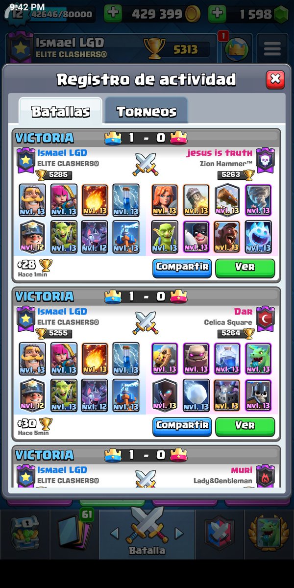 Matchs difíciles pero por el momento estoy satisfecho con los resultados, próximamente se vendrán las 5600. 🤙