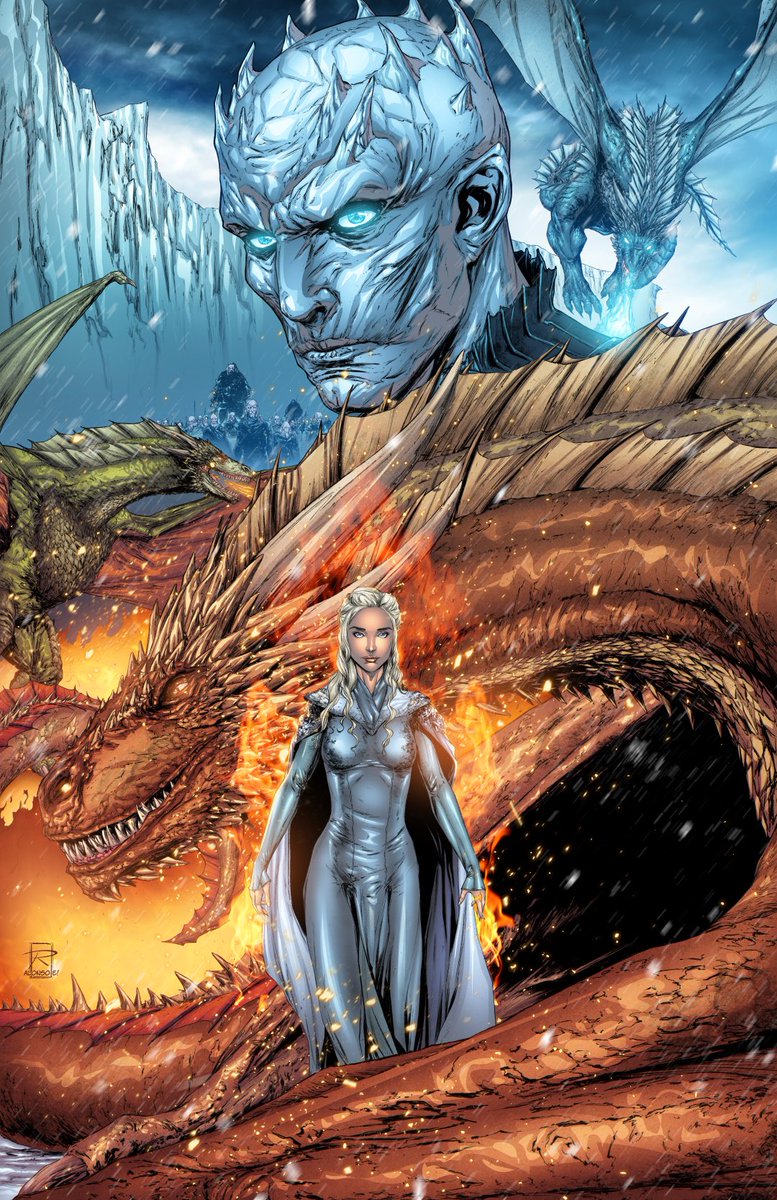 Game of Thrones action. Colors by Alonso Espínoza (Pixeltool) line art by me #GamefThrones