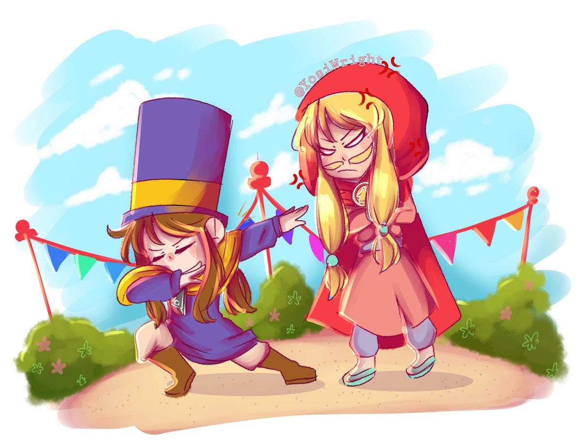 Hat In Time Mustache Girl