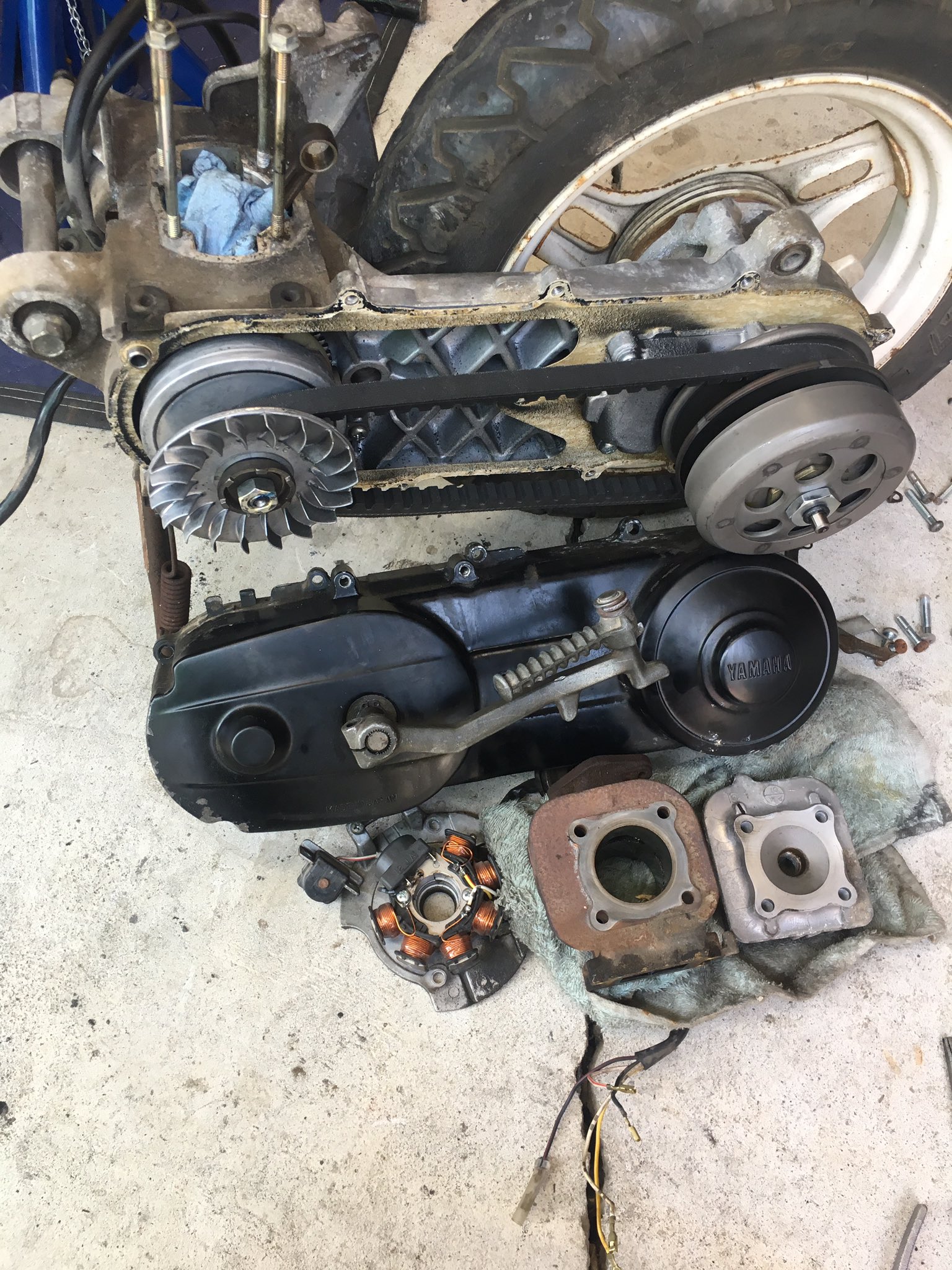 2JAジョグ バラ売り | hornnes.no