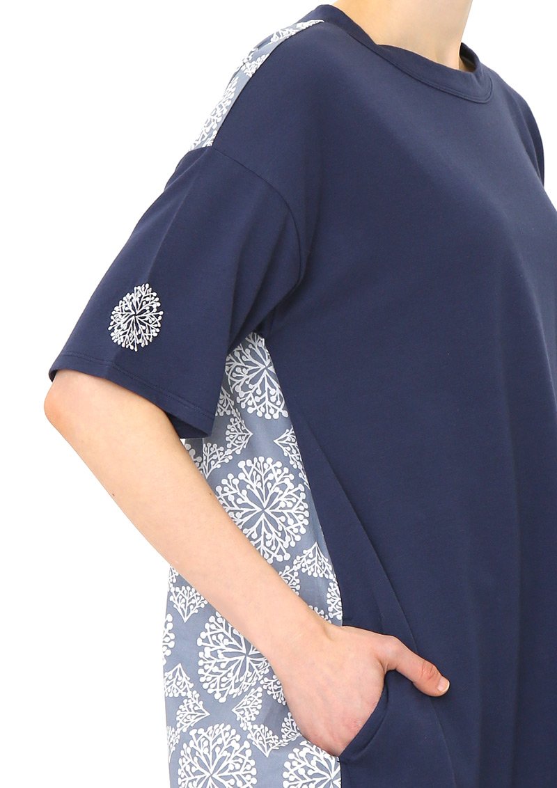 グラニフ على تويتر ミックス ファブリック ワンピース 前はtシャツ地 後ろはシャツ地 襟の後ろにギャザーが入っており 全体的にふわりとしたシルエットに 大量のバナナ柄と 消しはんで作成した木の枝柄の２色展開 グラニフ T Co Xaf0fuoq4f