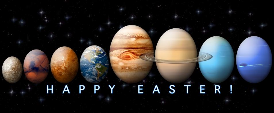 In a world that an egg is content to be a planet...  Happy #EasterSunday #EasterSunday2019  to the maxxx...