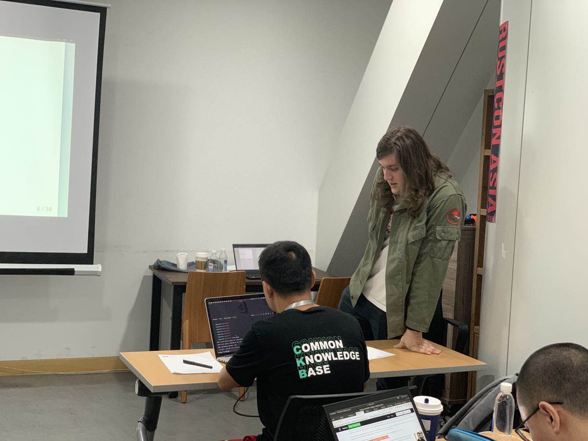 RustConAsia's tweet image. @RustBridge at #RustConAsia