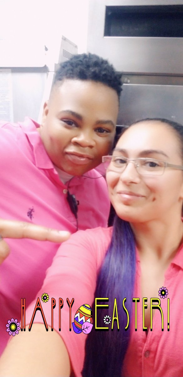 kitajones3113's tweet photo. Me and My CSL Tyra Twinning on this Easter!#ChilisLove #TeamAldine#TeamGreat https://t.co/C9ebDA0Gq1