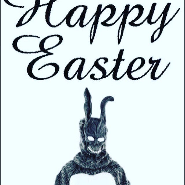 loneranger2989's tweet photo. It’s a little late, but there still time. #Easter2019 #DonnieDarko https://t.co/KFchntIUWE
