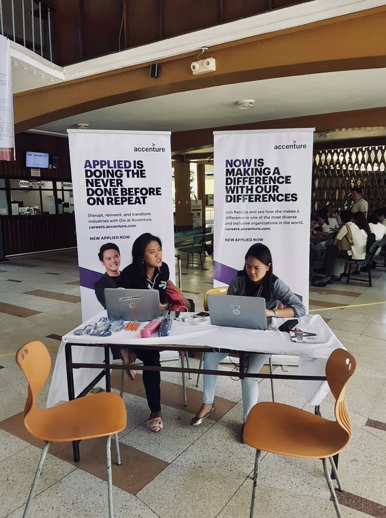usc_cec's tweet photo. Company booths are present at the Bunzel Lobby! Come and take a chance to visit them for more information!
• Accenture
• TEC Square
• Teradyne
#TheUnion
#EngineeringWeek2019 https://t.co/Tl1B1r0fg5