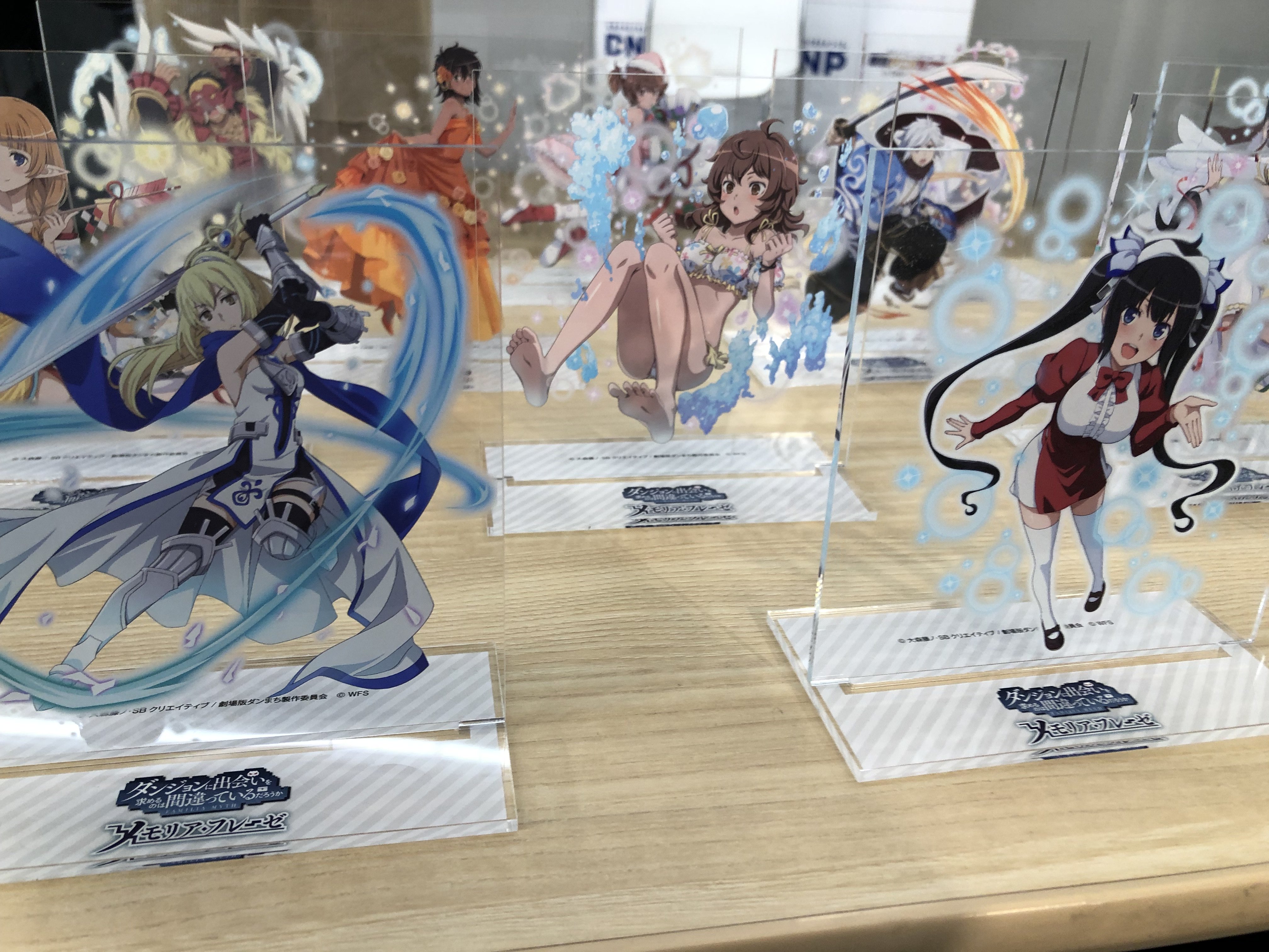 ダンまち リュー・リオン GIGO SEGA 描き下ろしアクリルスタンド ダン