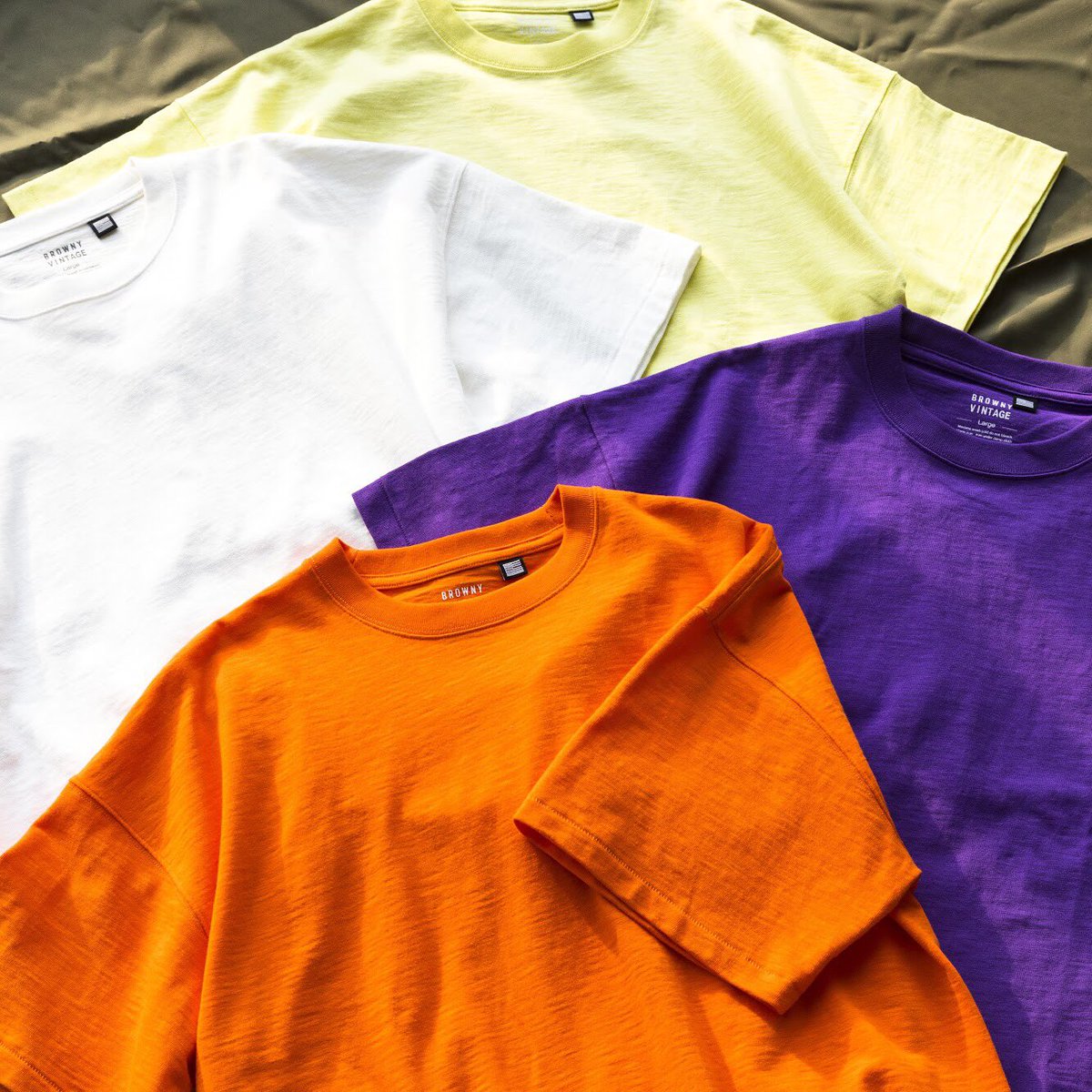 Wego Na Twitteru Mens Item ヘビースラブビッグtシャツ 1 990 Tax スラブ生地で仕上げたビッグtシャツ カラー展開も豊富で着こなしのアクセントにもなります Wego Tシャツ ビッグt