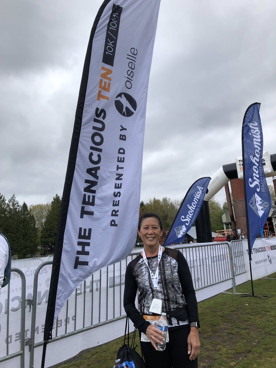 JBDBMom's tweet photo. Thanks to @oiselle & the other sponsors for a great #Tenacious10 race! Met new people, nice scenic course, plus the runners created a Oiselle fashion show. (meaning more items I want to order-workout clothes are my favorite & motivate me to workout 😉) https://t.co/QiAz5aOYmq