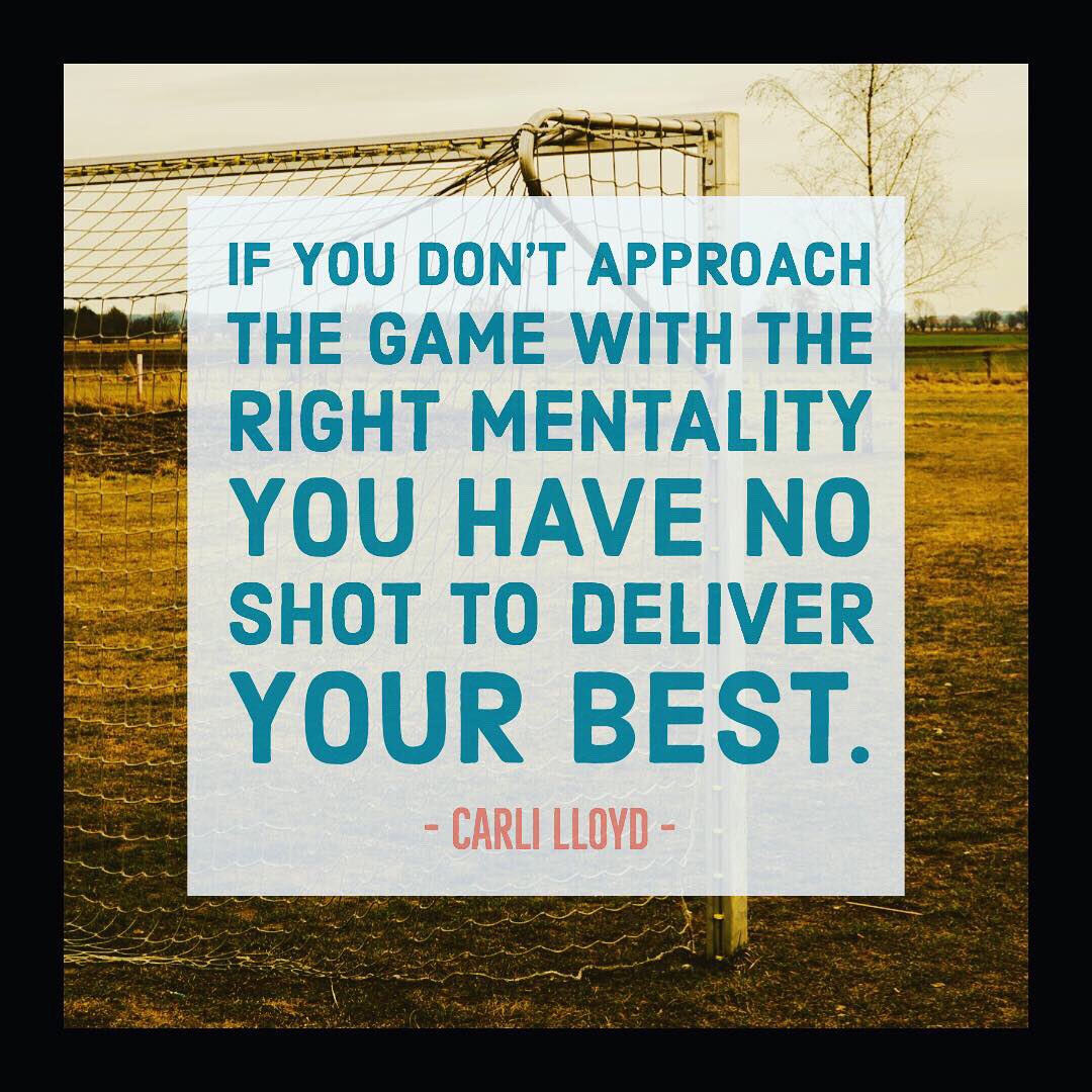 SamSport12's tweet photo. I’m 30 pages into @carlilloyd ‘s “When Nobody Was Watching” and loving every word! What book are you reading and loving? #rightmentality #topofthesoccerworld #femaleathlete https://t.co/FdX6rcw0IC