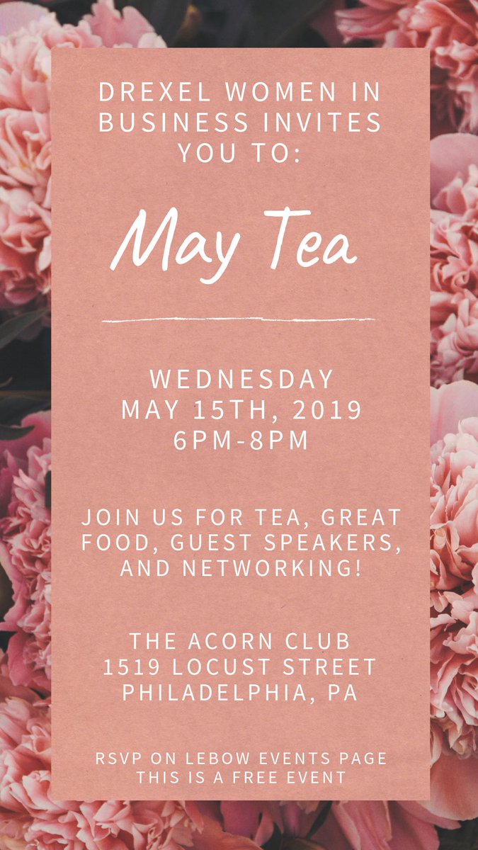 Drexel Women in Business tweet media