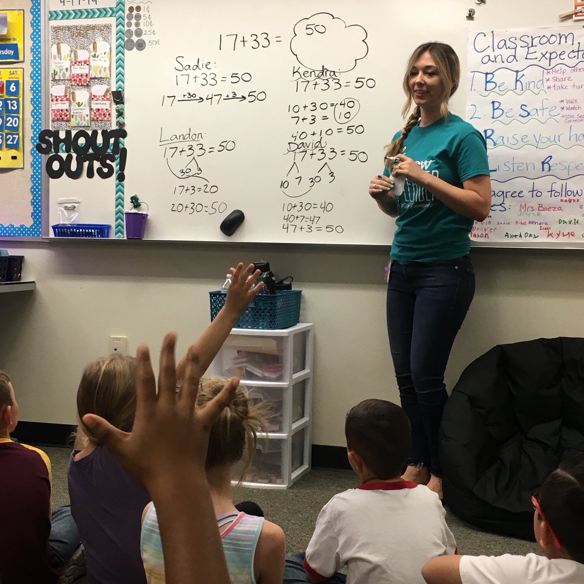 happycappy91's tweet image. It’s always a pleasure to walk through Math for Change Classrooms. especially when you hear students say in unison ohhh because they can now visualize something they couldn’t before.  Like one student said, “I think that’s the most efficientist way!”  @pkleinhanzl #mathforchange
