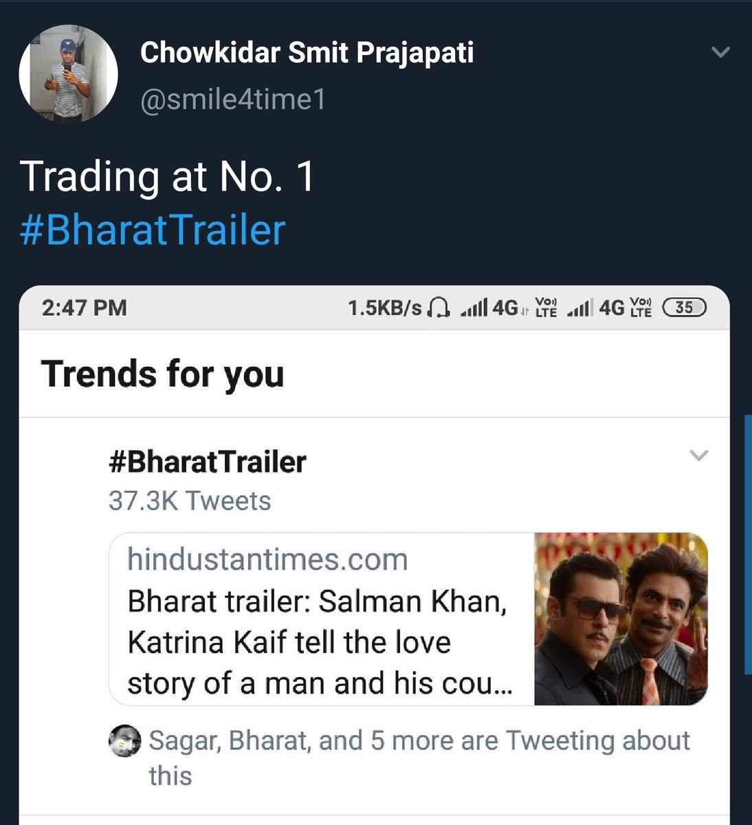#20 Such briiliant use of the English language is rare!  #BharatTrailer