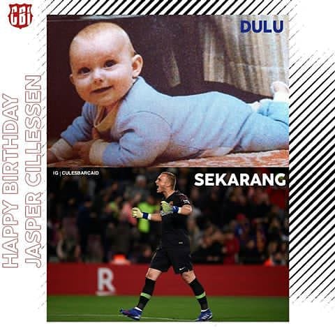 Happy Birthday Jasper Cillessen yang ke-30 tahun. Wish you all the best. 