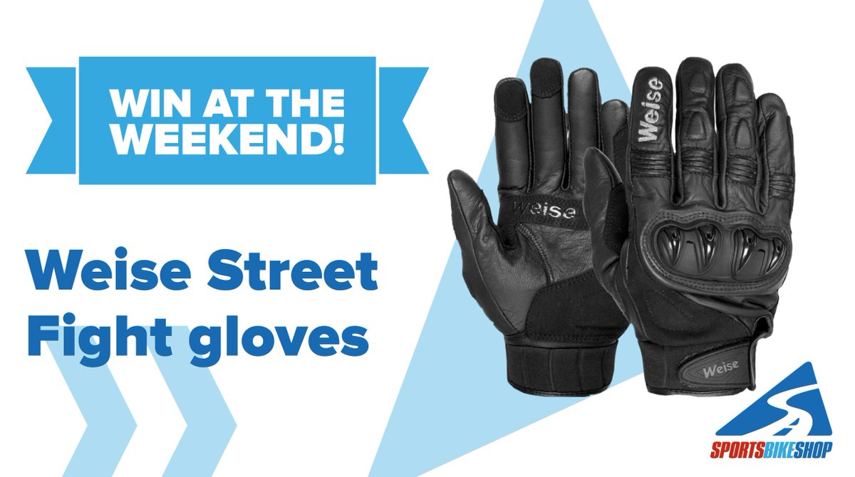 SPORTSBIKESHOP's tweet image. Wouldn't these be handy? 😁 This week's offering is a pair of Weise Street Fight gloves. To put yourself in the mix, all you need to do is follow us and retweet this post. We'll randomly pick one winner on Monday morning 😁 Prize info here... bit.ly/WeiseStreetFig…