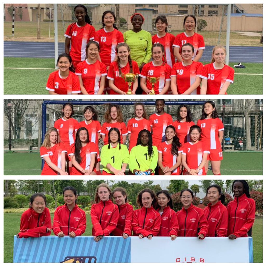 Another great season with the U19 Girls Football team. These ladies have come a long way since the beginning. 3rd place at ISAC and ACAMIS!  #myCISB #WeOverMe  <a href="/LYoung_14/">Coach Young</a>