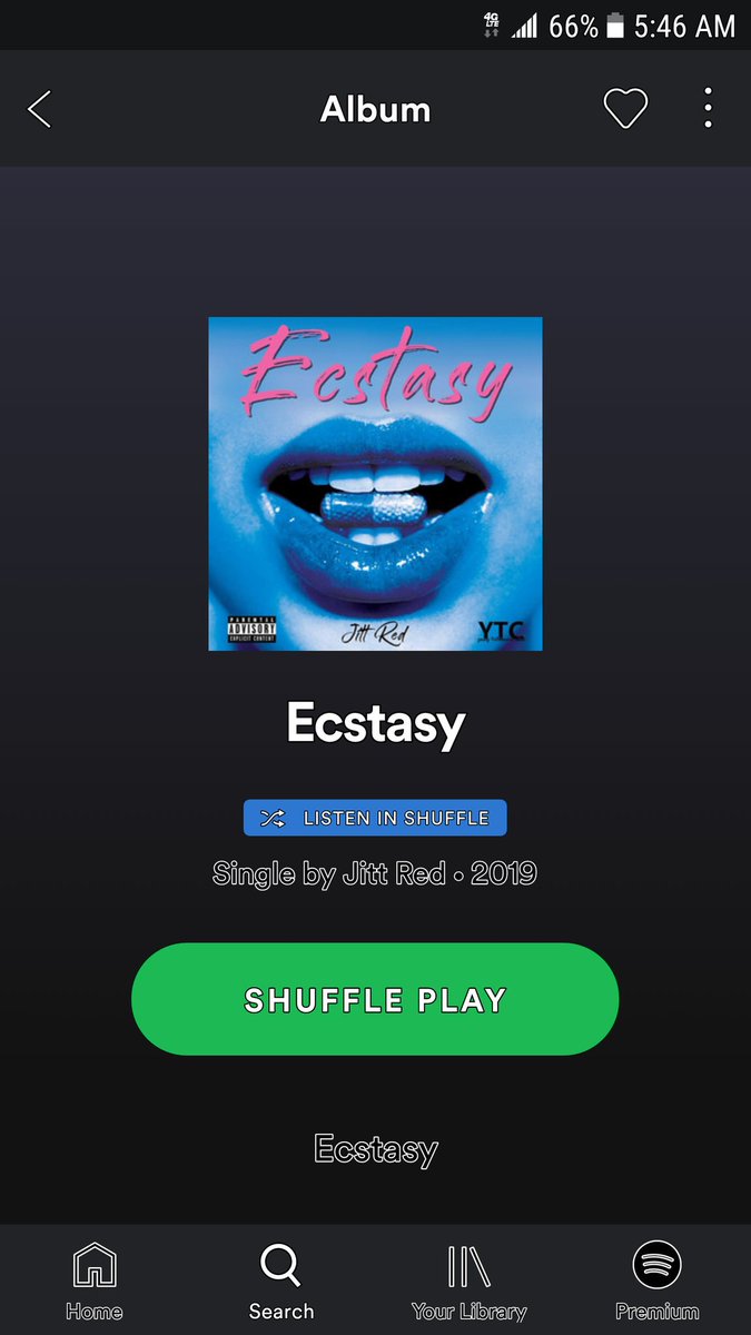 RealJittRed's tweet image. #ecstasy is on Apple music, iTunes And spotify now!! Go stream that if you fuck wit me!!💯💯💯