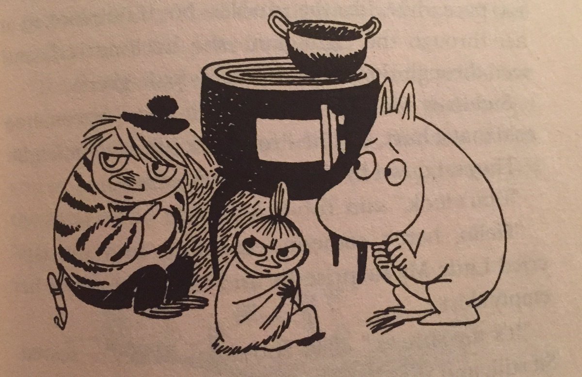 KateVCrow's tweet image. Some of my favorite Too-Tickys from Moominland Midwinter #moomin #tooticky